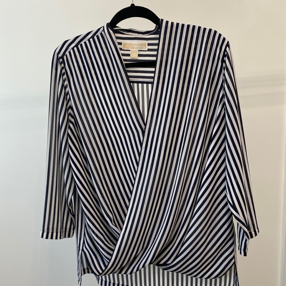 Michael Kors Wrap Top